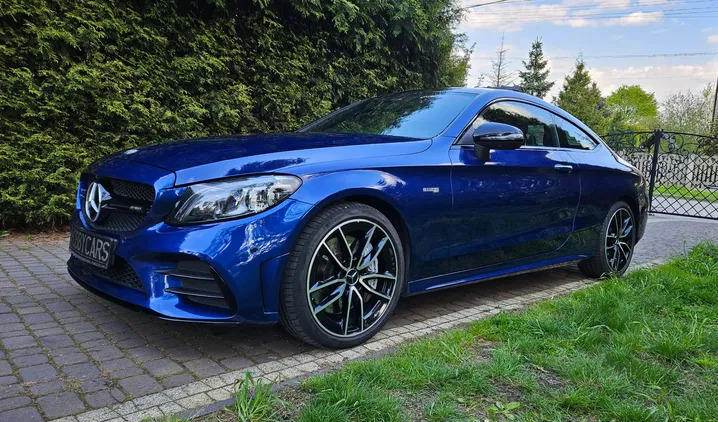 śląskie Mercedes-Benz Klasa C cena 229500 przebieg: 53444, rok produkcji 2019 z Barlinek